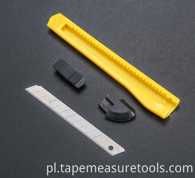 9mm plastikowa rękojeść noża wysokiej jakości nóż użytkowy